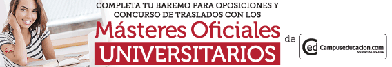 Másteres Oficiales Universitarios